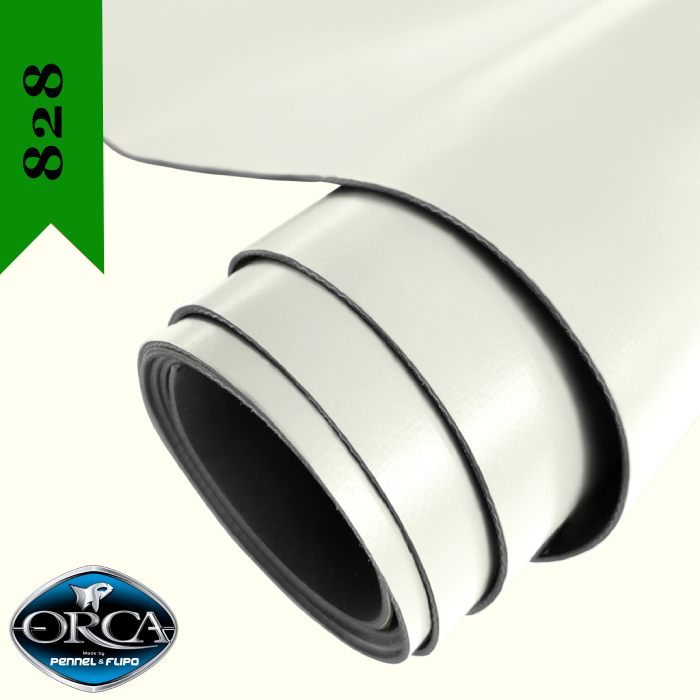 Neoprene Hypalon Orca 828 NB / Bianco Caldo / 145 x 100 cm