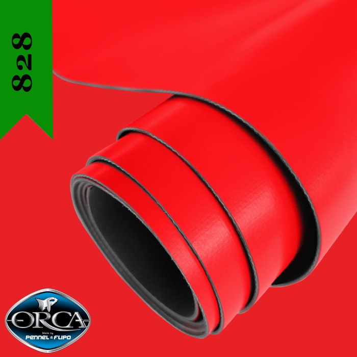 Neoprene Hypalon Orca 828 NB / Rosso / 145 x 100 cm