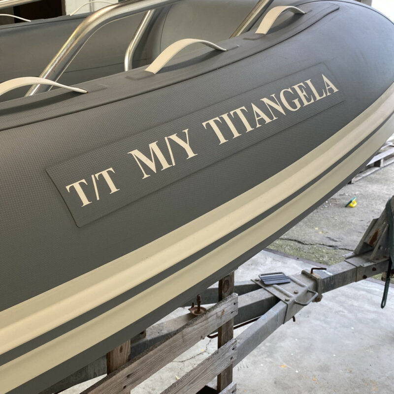 LOGO TENDER TO T/T IN NEOPRENE
