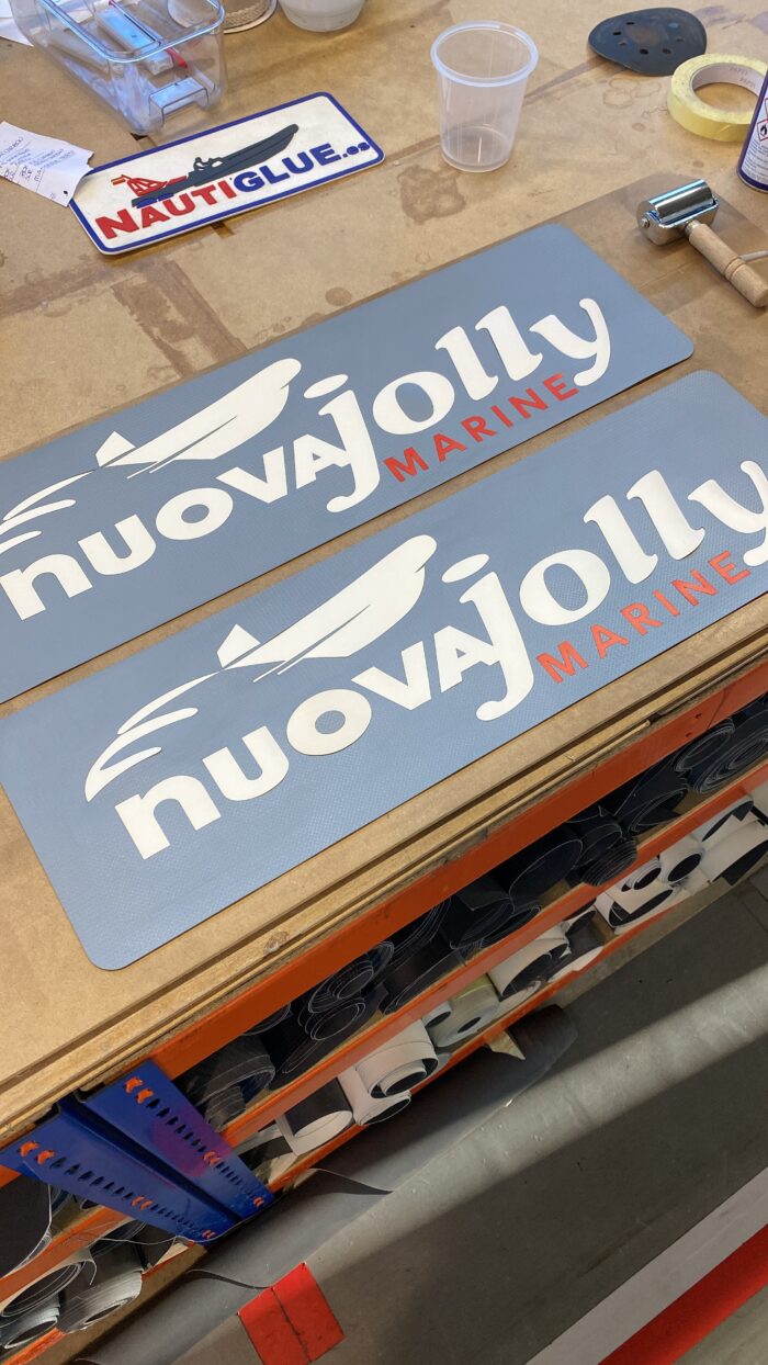 Loghi per gommone nuova jolly
